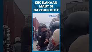 Download Lagu TRAGIS!!!! Motor vs Truk Kontaine, Pelajar Meninggal Dunia Setelah Insiden Kecelakaan di Dayeuhkolot MP3