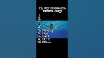 My Top 10 Favourite Nirvana Songs #shorts #nirvana