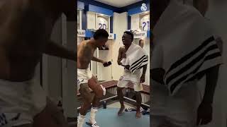Champions League: Real Madrid players celebrate win with a dance in locker room Resimi