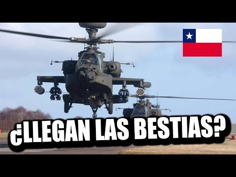 Las PODEROSAS ARMAS que llegarian con los Apache a CHILE 🇨🇱