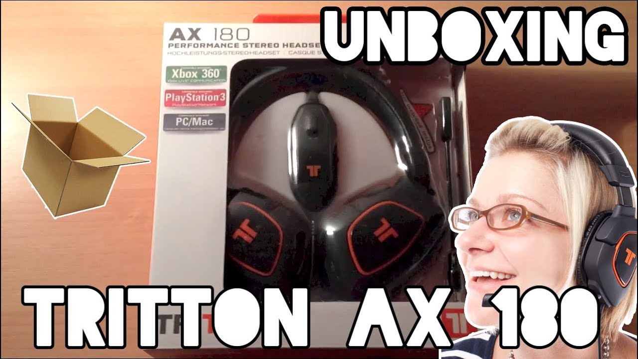 UNBOXING - TRITTON AX 180 GAMING HEADSET EN ESPAÑOL - YouTube