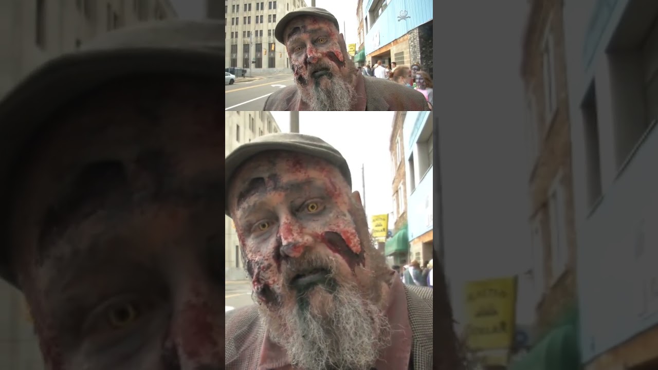 Zombies in Flint (Detroit area) Michigan. 