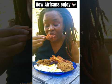 Africans Eat Like This Culture Africa Shorts Jollofrice 