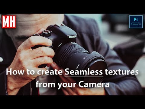 How to create Seamless textures for your 3D model using a Camera