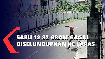 Sabu 12,82 Gram Dilempar Dari Luar Tembok Lapas
