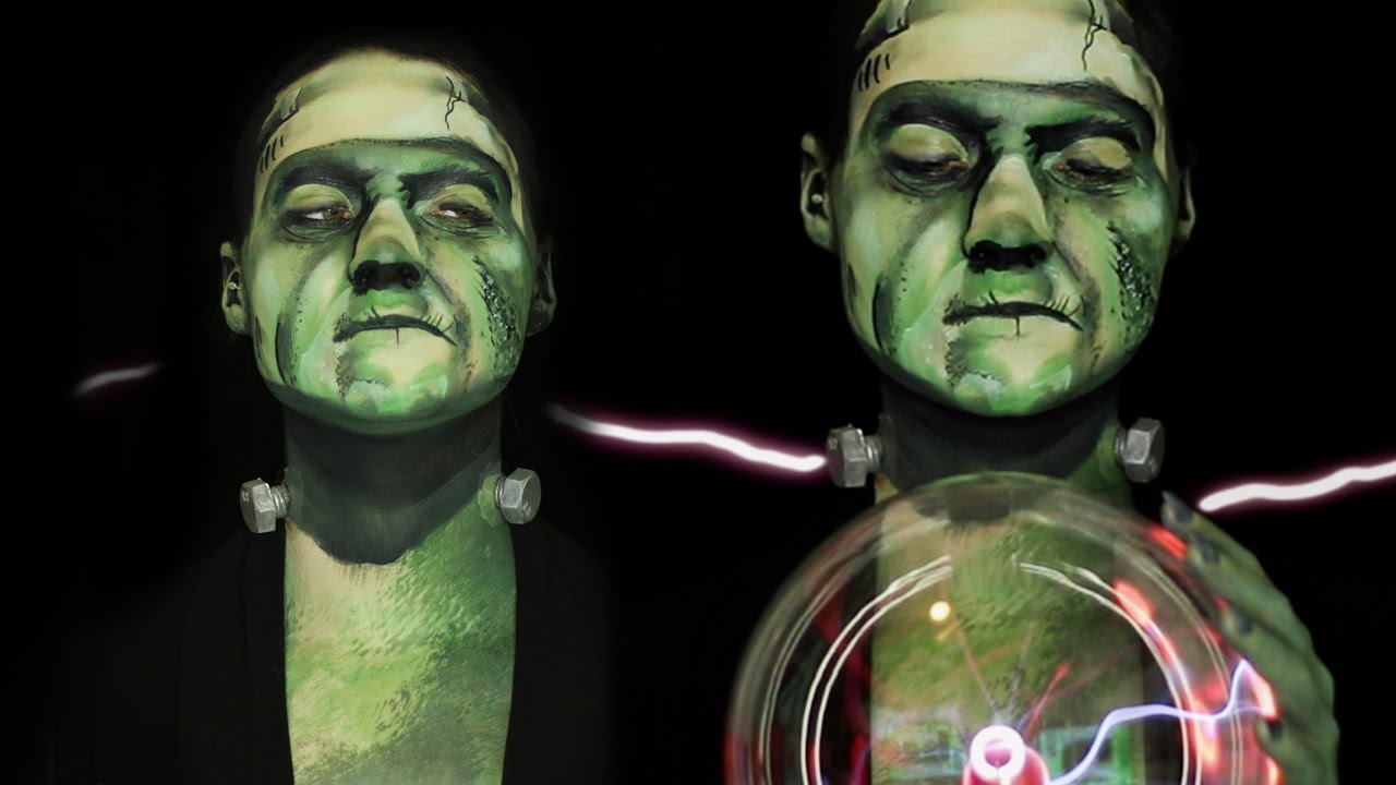 Frankensteins MONSTER Makeup Tutorial Collab YouTube