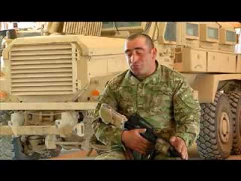 ქართული ჯარი - ჯარისკაცი ხურციძე