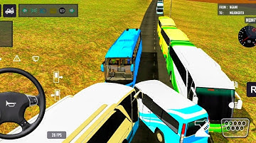 euro coach bus simulator 😭🚌|| new coach bus simulator part- 01 Android gameplay