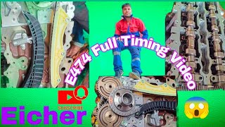 EICHER E474 Engine 🚒||फुल टाइमिंग वीडियो🧑‍🔧Full timing video|| MK Kalam7 Short Truck 👍#eicher