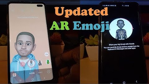 How to Create AR Emoji {Updated}  (S20,S10,S9,Note 20)