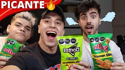 PROBANDO PAPAS MEXICANAS CON FEDE VIGEVANI Y KOMAN...