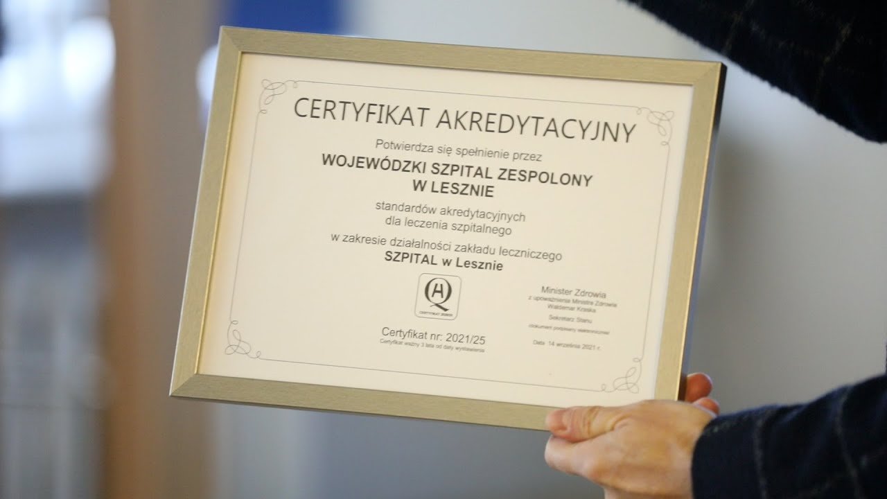 Akredytacja dla leszczyńskiego szpitala
