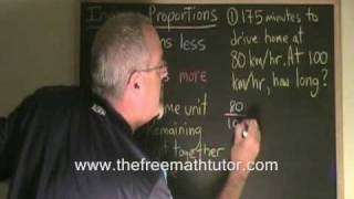 Solving Inverse Proportions