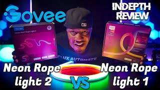 Govee Neon Rope light 2 vs Neon Rope light 1: Review and Comparison. The winner is!