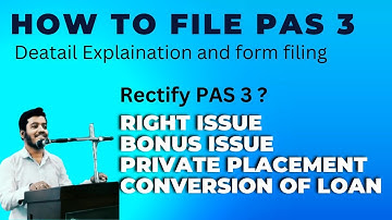 HOW TO FILE PAS 3 (Return of Allotment) || Complete Guide for PAS 3  || Rectify PAS 3? || TLT