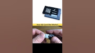 This is how, SD card slot work 📌 @3dcadpanda
