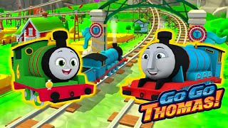 Thomas & Friends Go Go Thomas! 🔹  Percy VS Gordon at Daring Docks Frantic Fortress and Funnel Tunnel