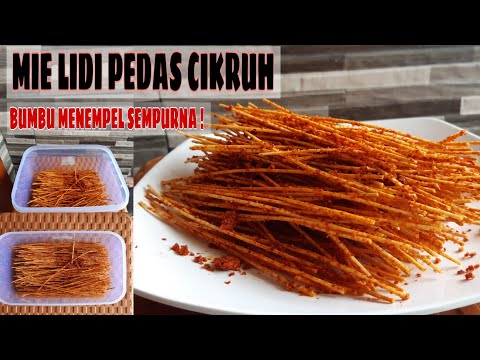 Resep Mie Lidi Kering