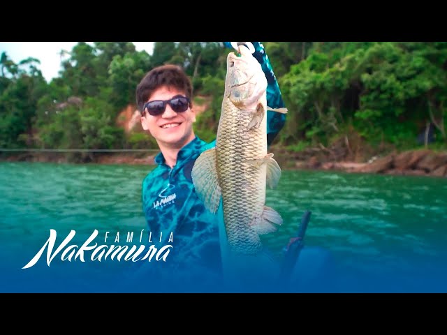 Emocionante pesca de Traíras com Família Nakamura 