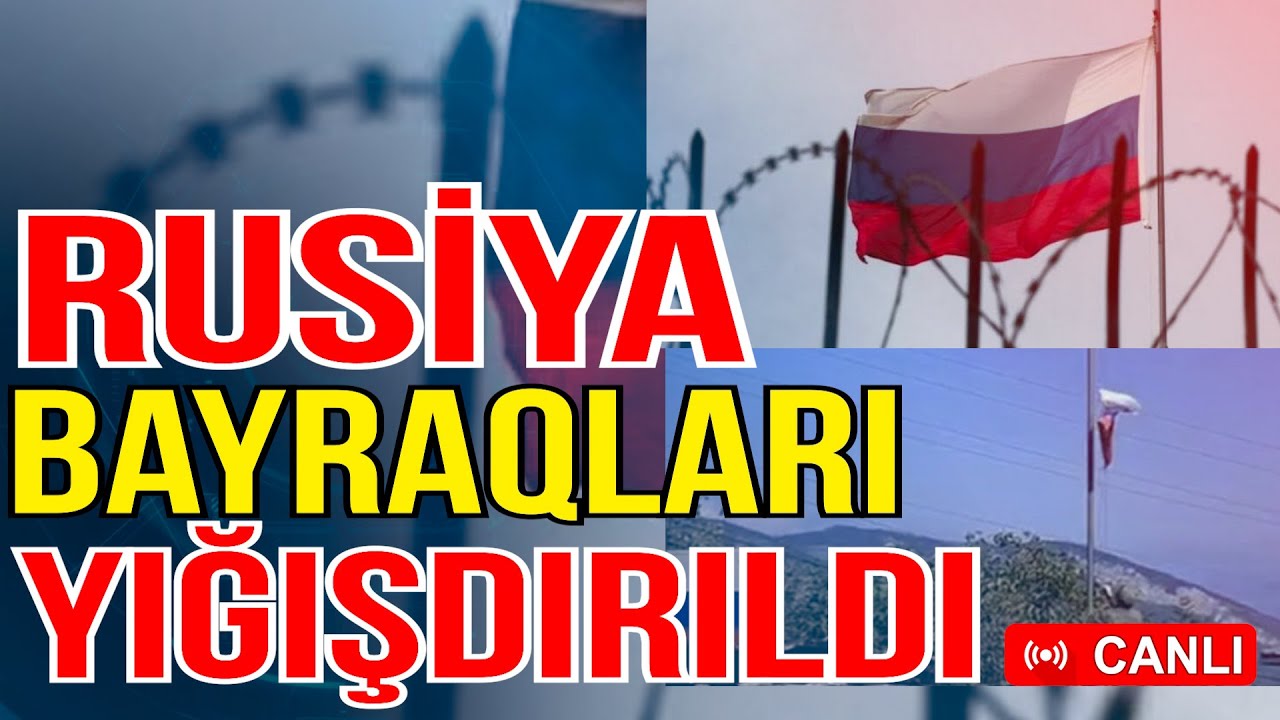 Araz çayı boyunca Rusiya bayraqları yığışdırıldı - Gündəm Masada - Media Turk TV