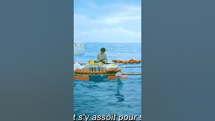 Le garçon s'échoue en mer avec un tigre !#movie #film #cinema #fantasy #fyp