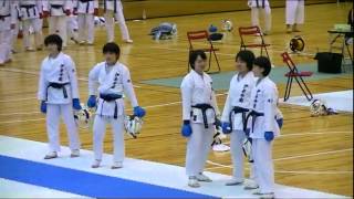 06187 20150429関東予選女子団体組手徳栄戦前
