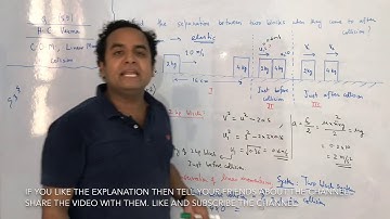 H.C.Verma Book/ Q 59 / Solution/ C.O.M. , Momentum, Collision / IIT, NEET, AIIMS