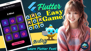 🚀 How to Build a Tic-Tac-Toe Game in Flutter | Step-by-Step Guide for Beginners