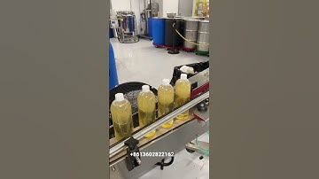 #cappingmachine  Fully automatic capping machine and fully automatic round bottle labeling machine