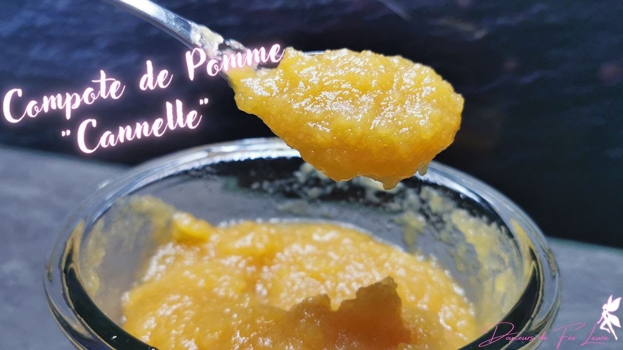 [🥄Recette] Compote de pomme "cannelle" maison 🧚‍♀️ YouTube