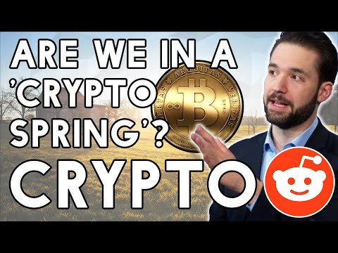 Reddit’s Co Founder Says We Are In Crypto Spring! #Buy