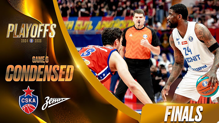 CSKA vs Zenit Condensed Game Finals Game 6 | Season 2024-25