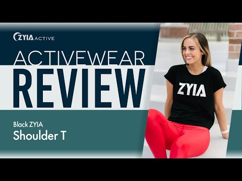 Zyia Activewear Review: Black Work Flow 