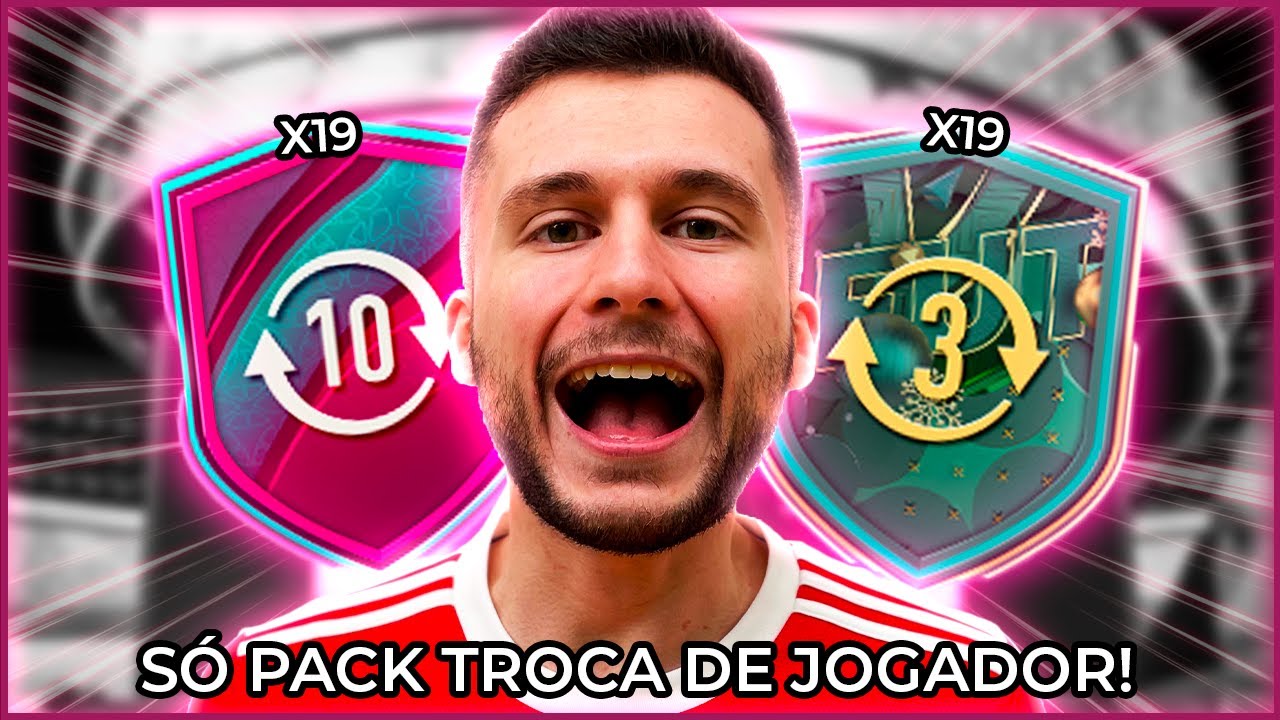 ABRI VÁRIOS PACKS DE TROCA DE JOGADOR!!! VALE A PENA GASTAR NELES?? FIFA 23 - ULTIMATE TEAM