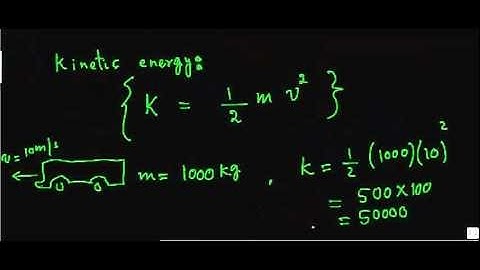 Pashto Physics  Kinetic Energy 1