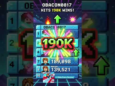 0bacon0817 Hits 190K Wins On 8-Bit Slide Ever?