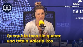Don Héctor de Miguel le toca una teta sin querer a Valeria Ros