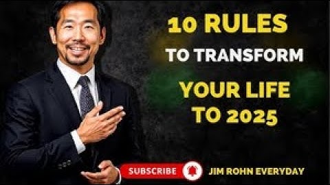 10 Rules to Transform Your Life in 2025  Jim Rohn Motivation
