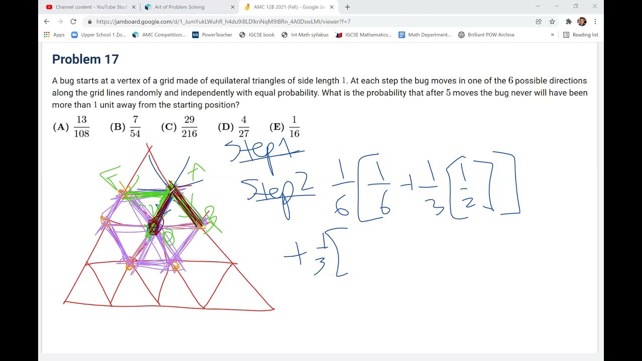 AMC 12B 2021 (fall) 17 YouTube AMC 12B 2021 (fall) 17 YouTube