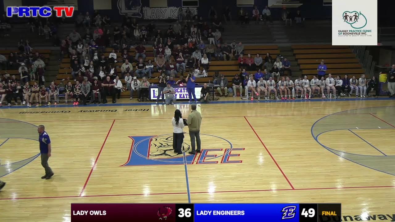 56th District Championship - Girls - Lady Owls Vs. Lady Engineers