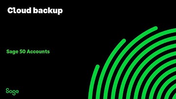 Sage 50 Accounts (UK) - Cloud Backup