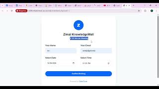 Calendly Clone   Modern Scheduling