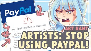 PAYPAL IS STEALING FROM ARTISTS. || SPEEDPAINT   COMMENTARY