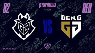 G2 Esports ( G2 ) vs Gen.G ( GEN ) 3. Maç - Worlds 2020 Çeyrek Final