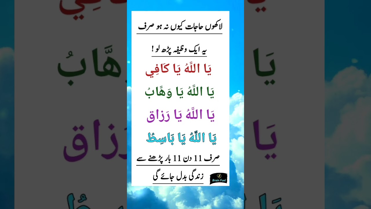 Rabi ul awal ka wazifa 