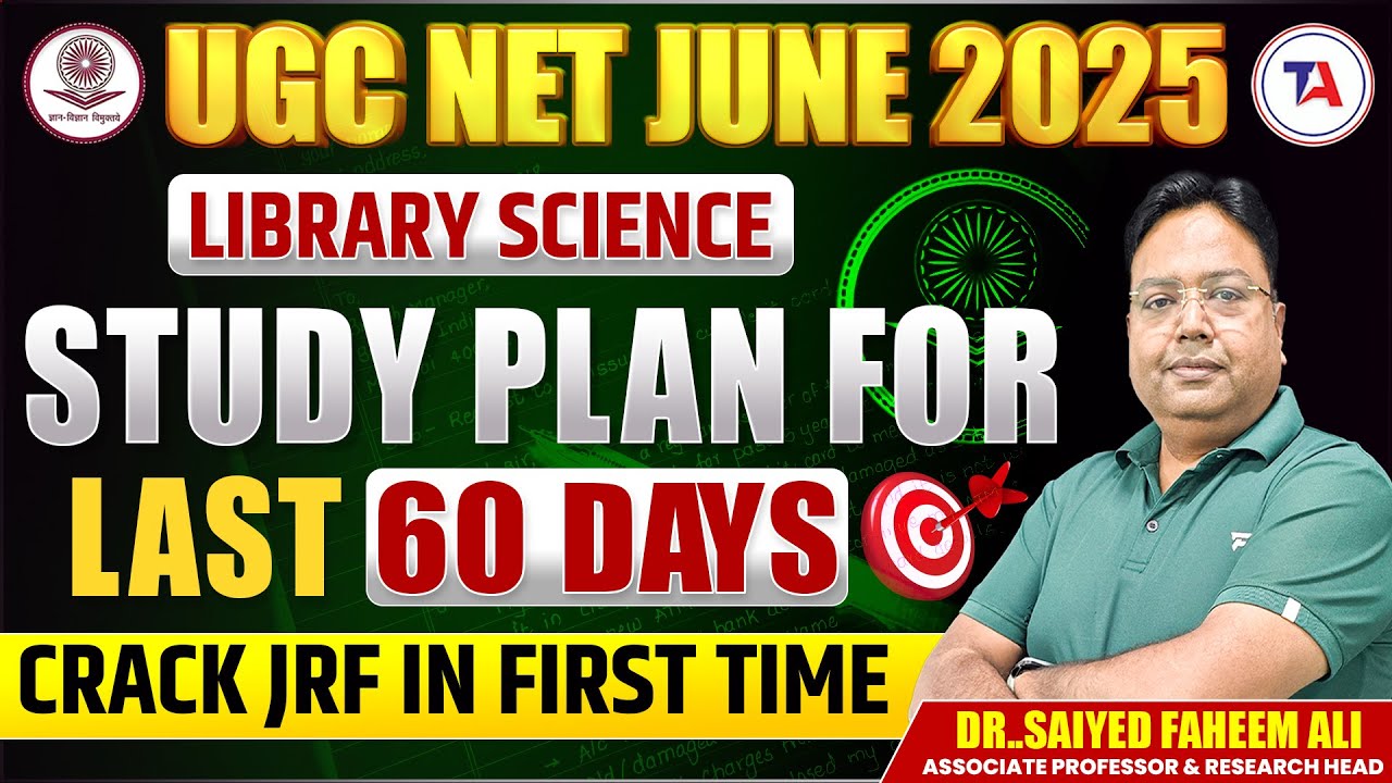 60 Days Strategy to Crack UGC NET Library Science 2025 | Study Plan for ...