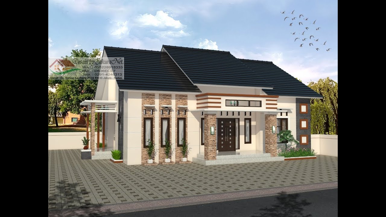 Desain Rumah Minimalis Modern 7x11