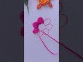 Day -14 ( 15 day flower embroidery series 🪡🌸) #embroidery #viralshort #support #handembroidery