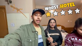 WE STAYED AT WORST HOTEL🤮