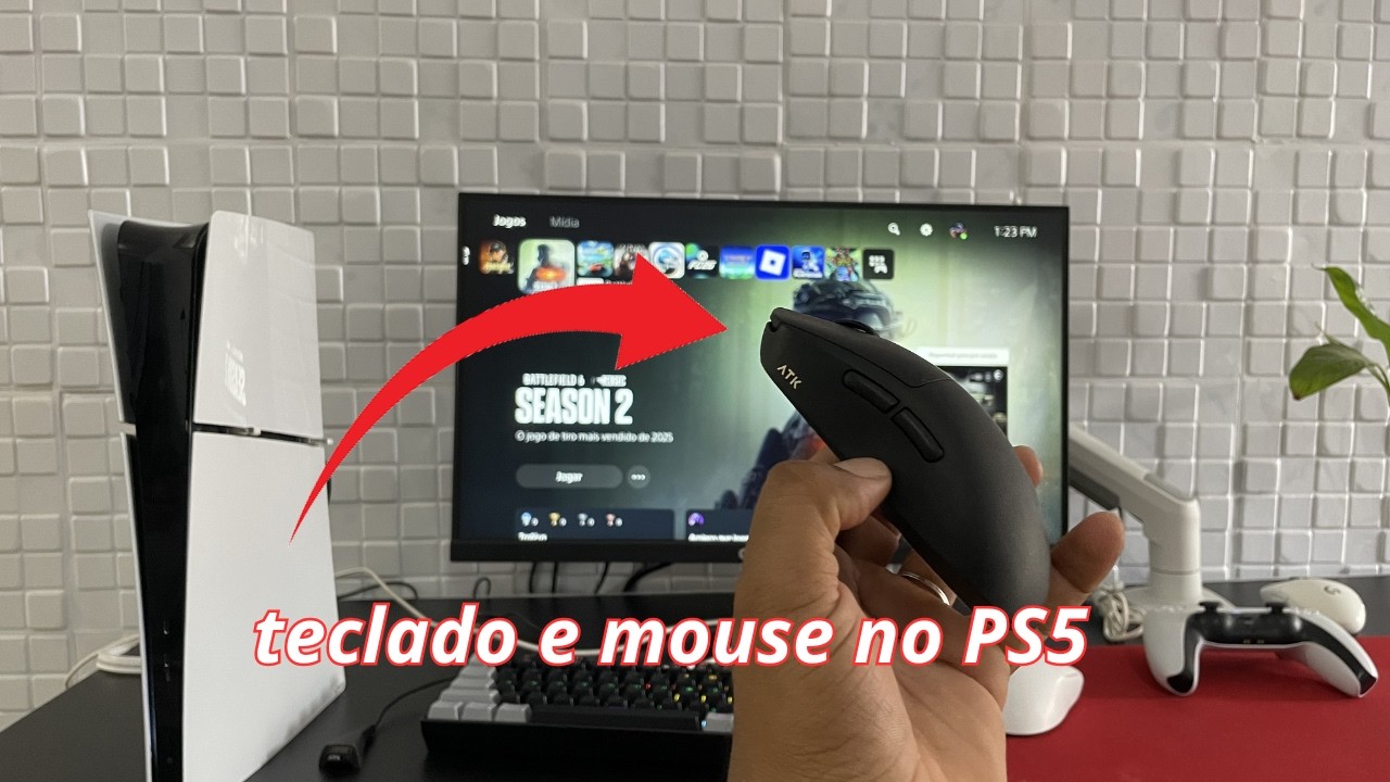 (POV) JOGUE COMO UM PROFISSIONAL NO PS5 COM TECLADO E MOUSE - YouTube